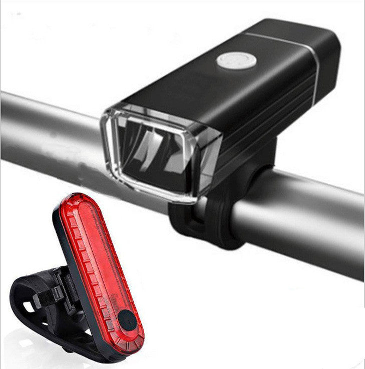 Bicycle front light USB rechargeable bicycle light aluminum alloy