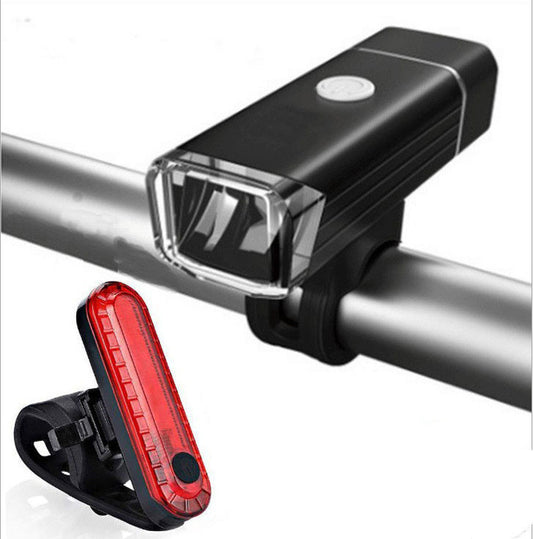 Bicycle front light USB rechargeable bicycle light aluminum alloy