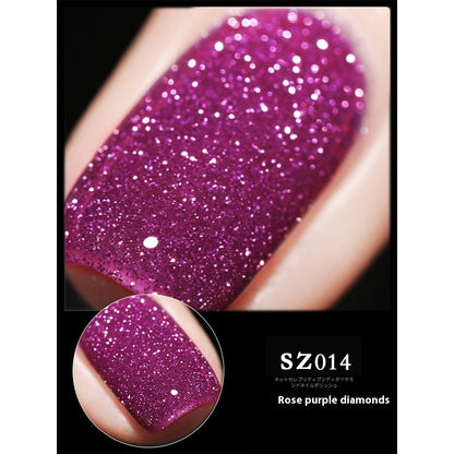 18-color Manicure Disco Diamond In The Debris Glue Super Bright