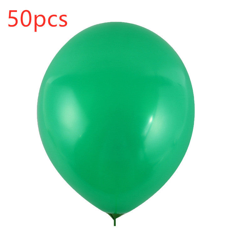 Pearlescent latex balloon