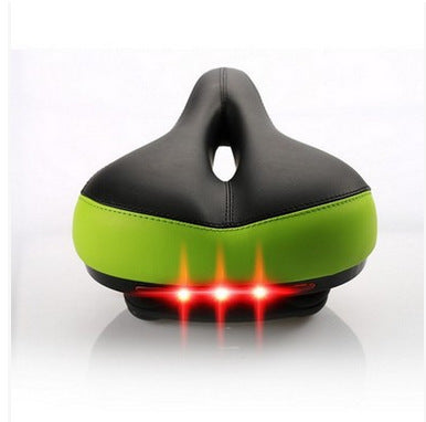 Bicycle seat with light