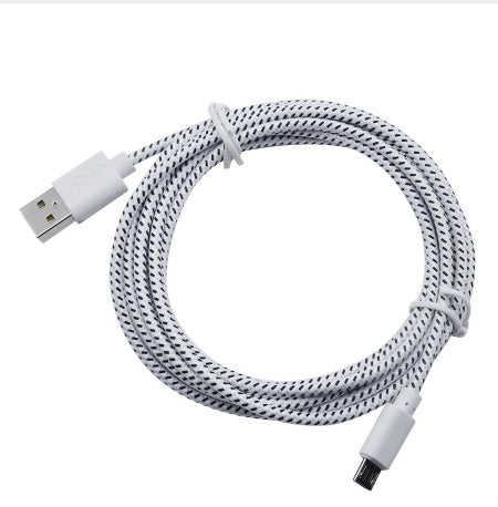 Nylon Braided Micro USB Cable Data Sync USB Charger Cable