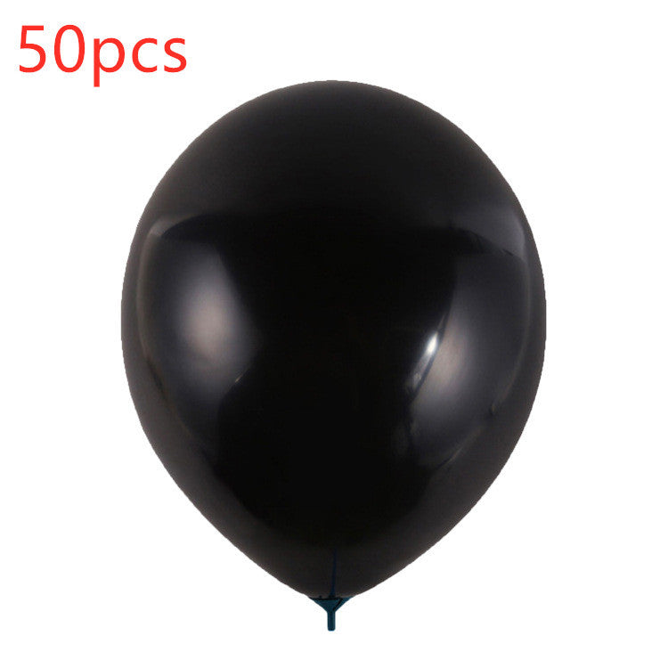 Pearlescent latex balloon