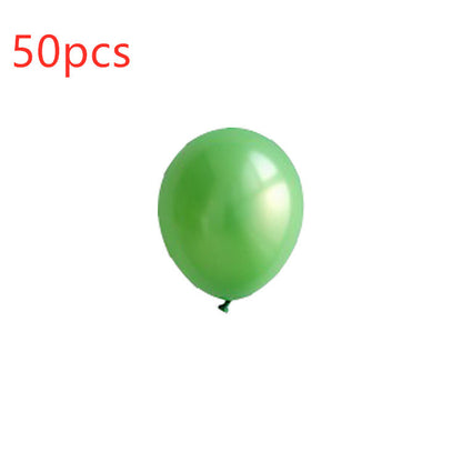 Pearlescent latex balloon