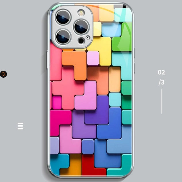 Color Building Blocks Are Mobile Phone Case