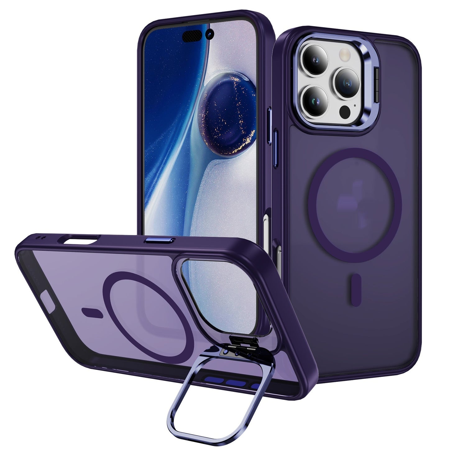 Magnetic Phone Case Lens Bracket Phone Case